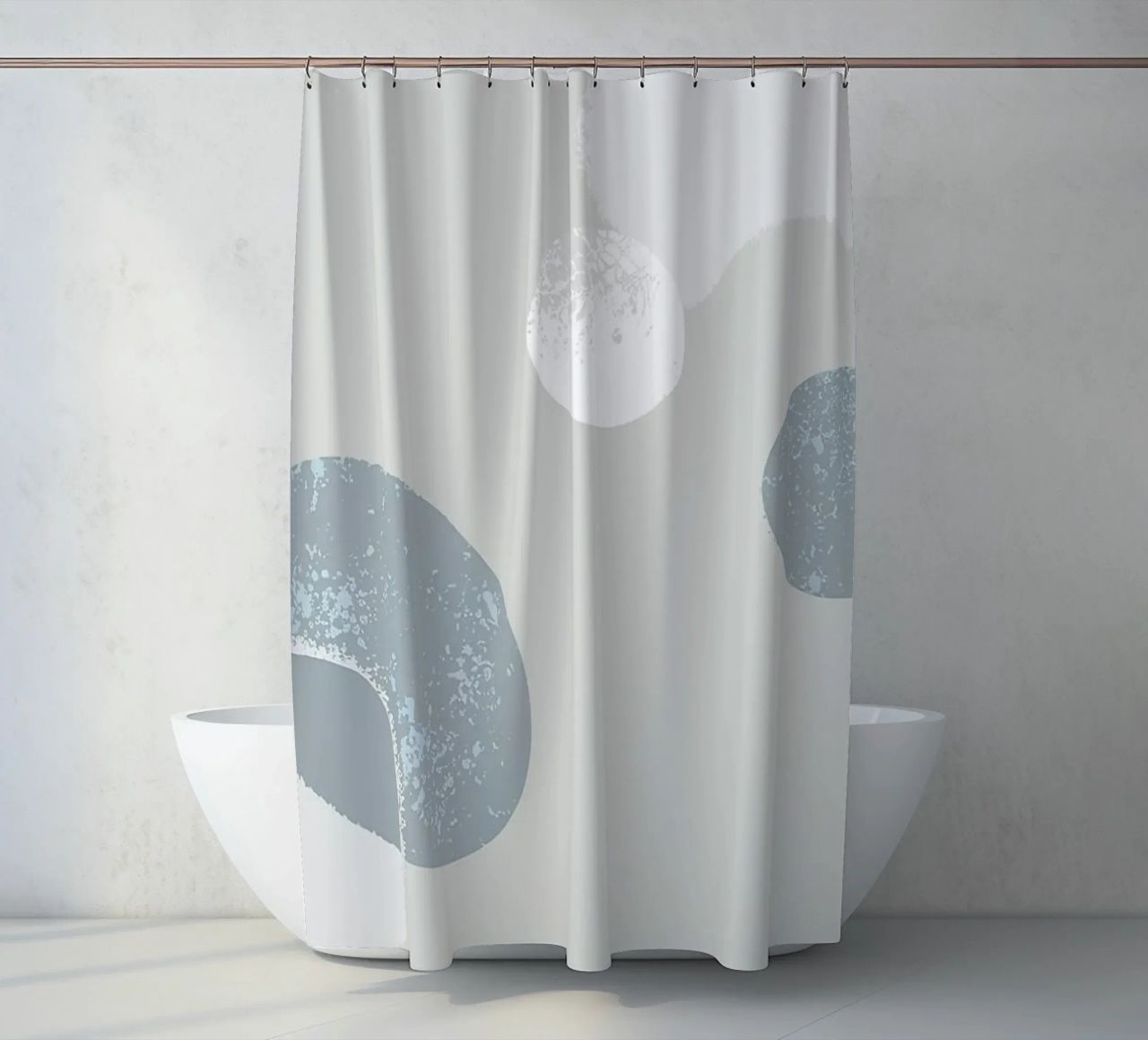 Grey Abstraction tenda da doccia da Hey Vincent