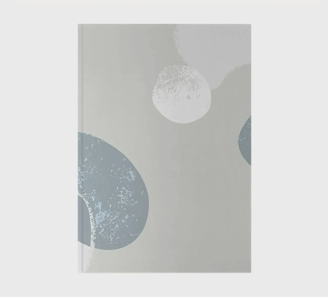 Grey Abstraction notebook by Hey Vincent