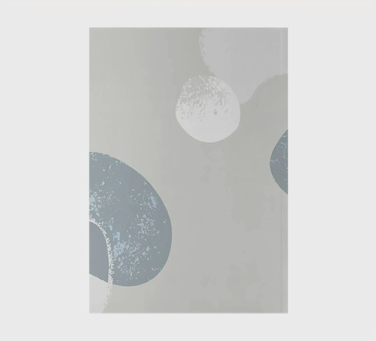 Grey Abstraction notebook by Hey Vincent