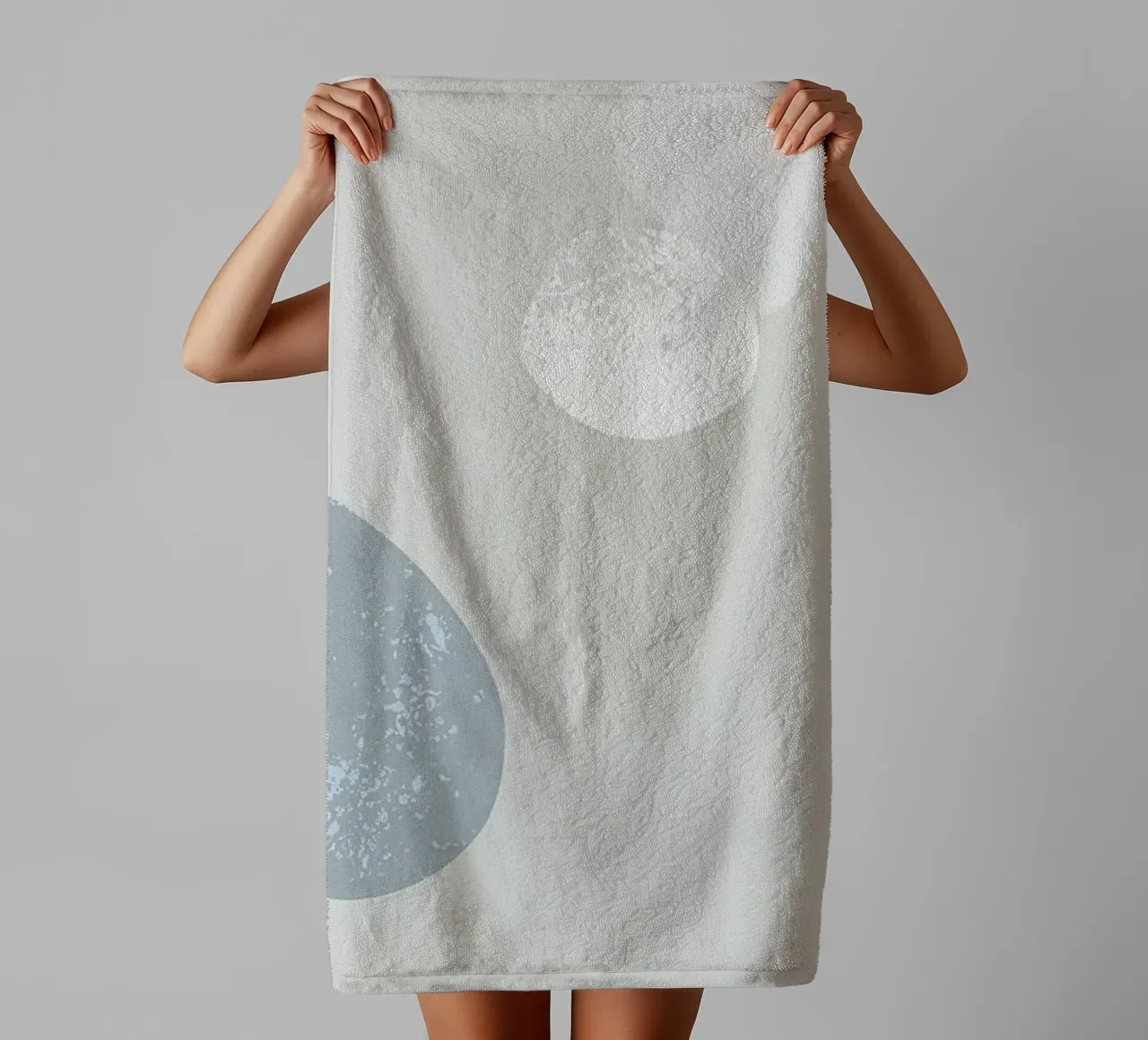 Grey Abstraction asciugamano da bagno da Hey Vincent