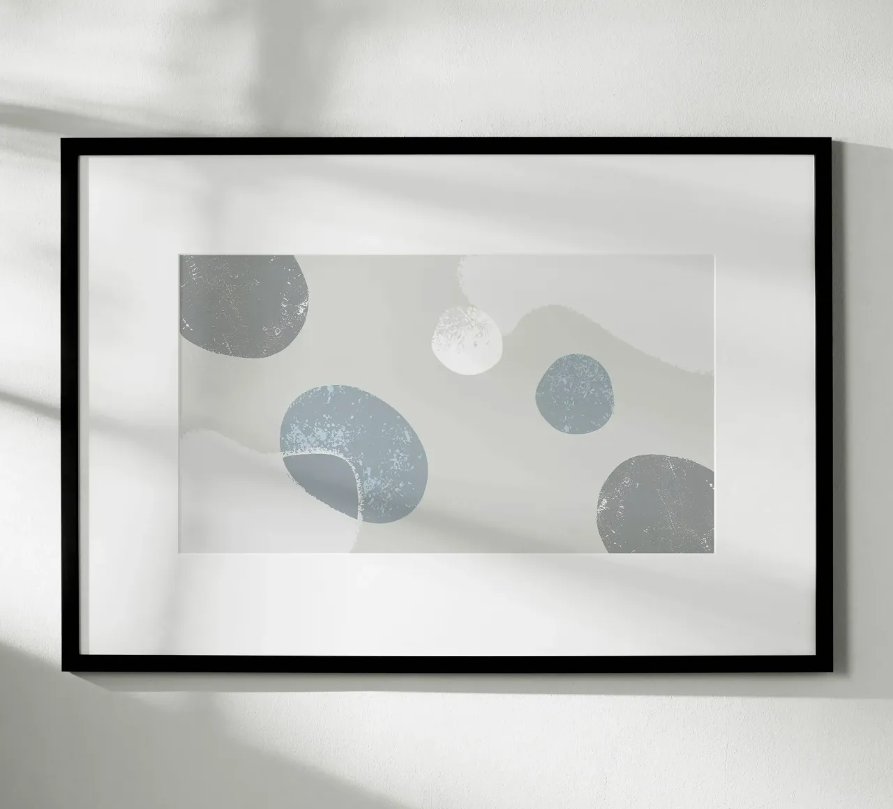 Grey Abstraction Hahnemühle von Hey Vincent