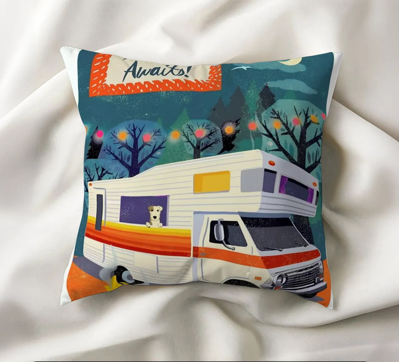 Adventure cuscino da Rocket68