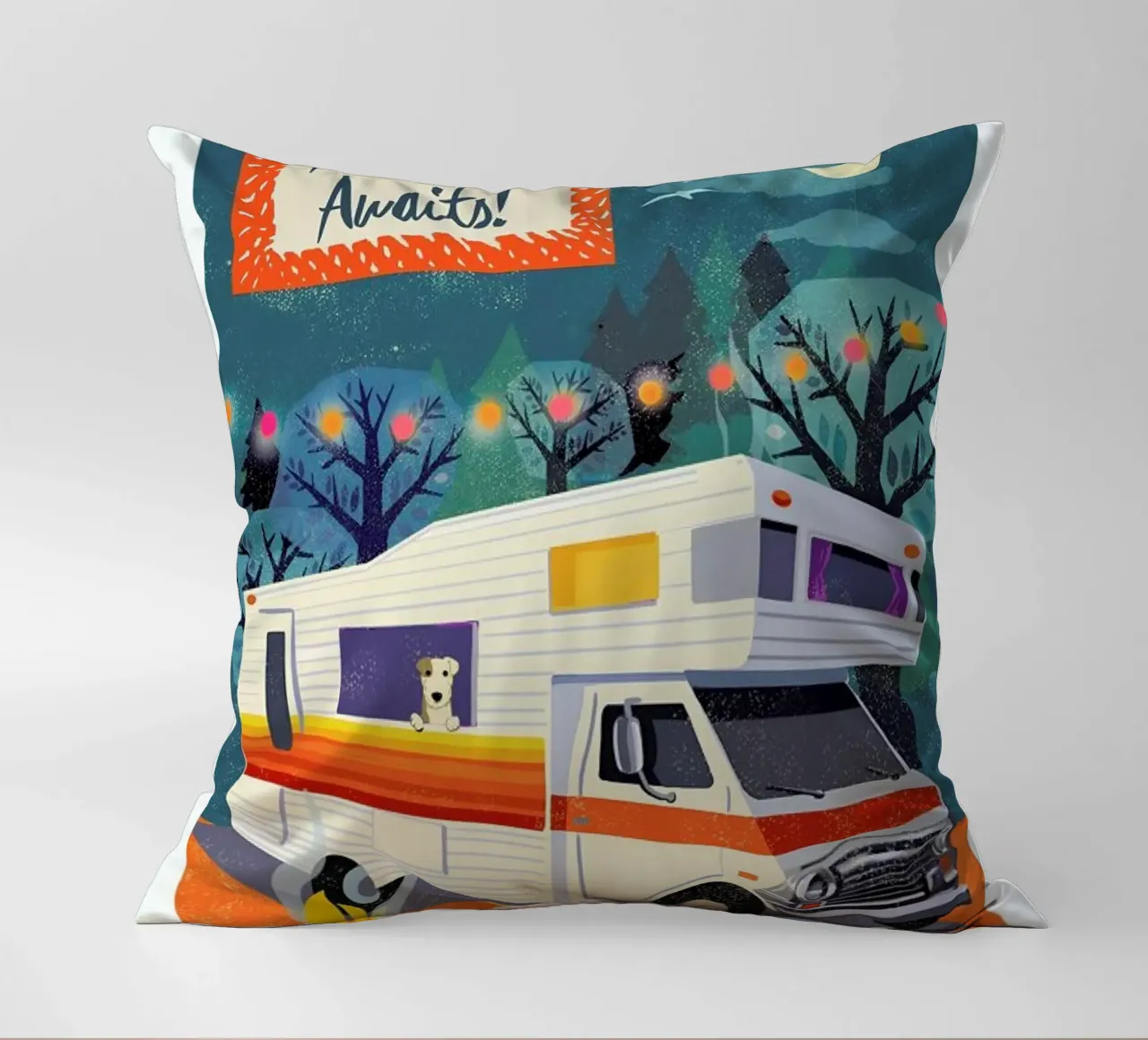 Adventure cuscino da Rocket68