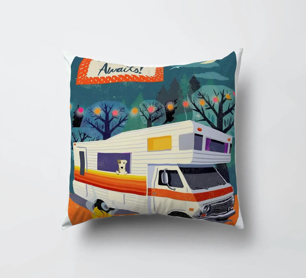 Adventure cuscino da Rocket68