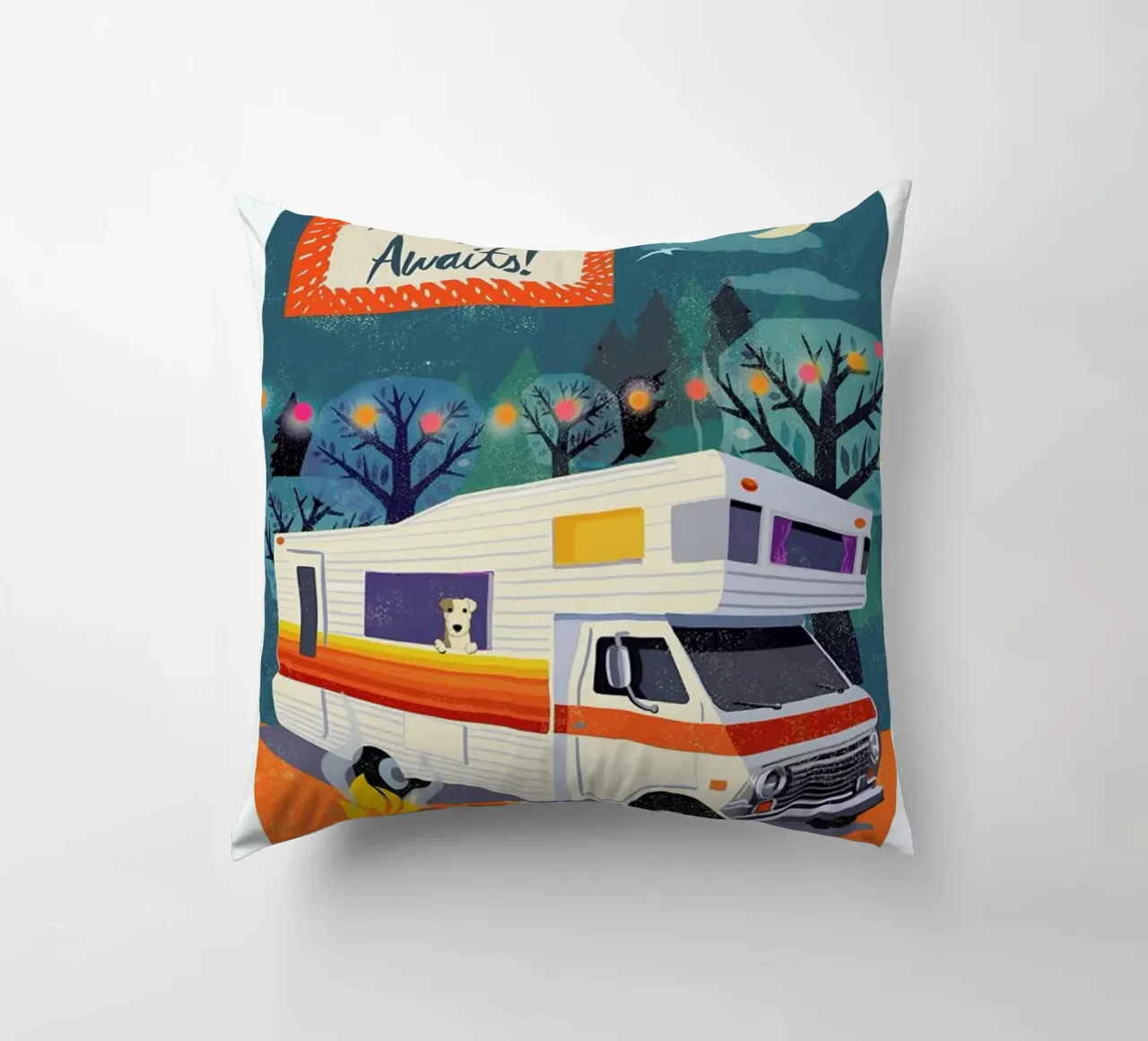 Adventure cuscino da Rocket68