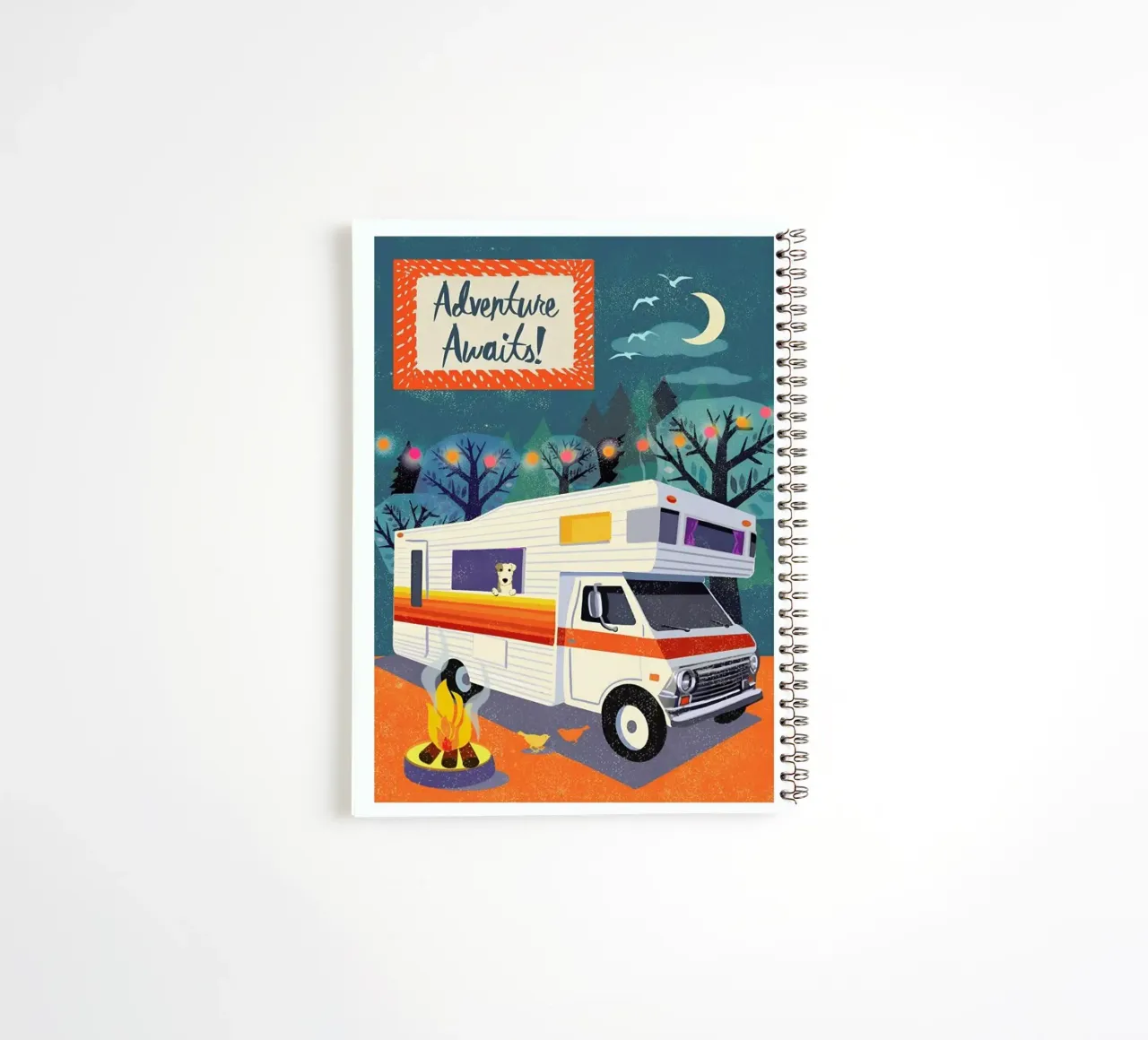 Adventure spiral notebook by Rocket68