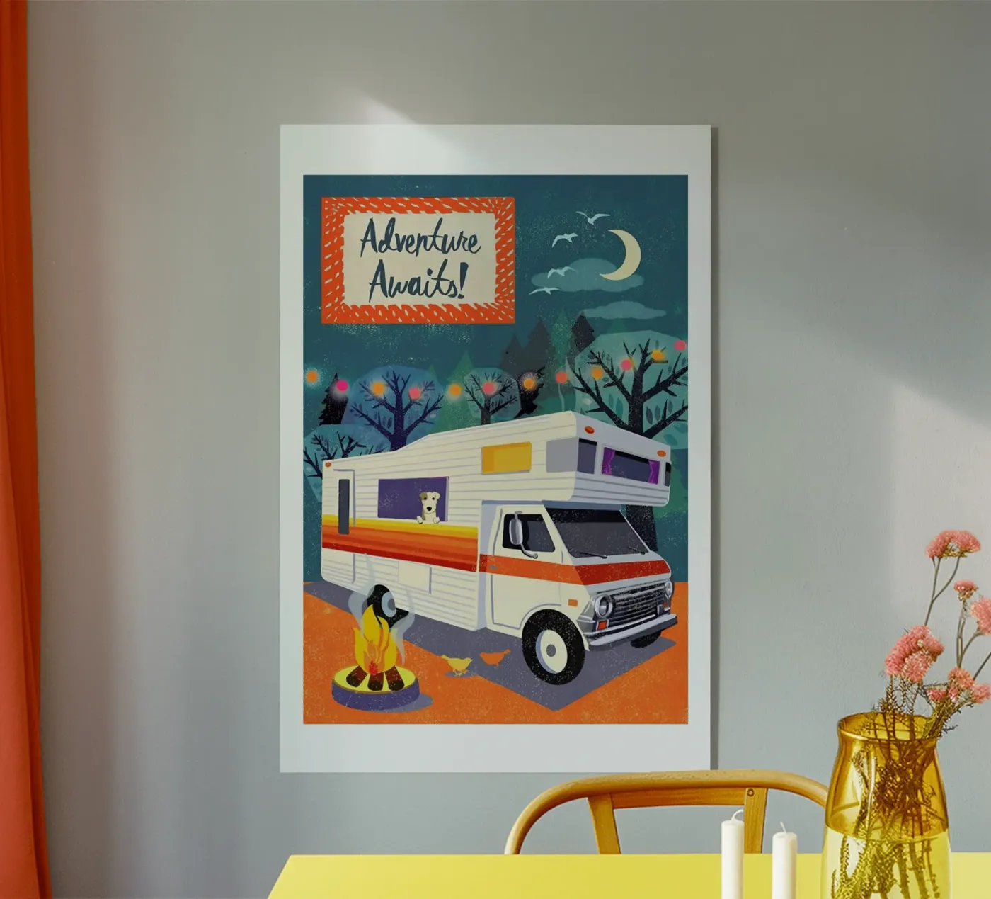 Adventure acryl van Rocket68