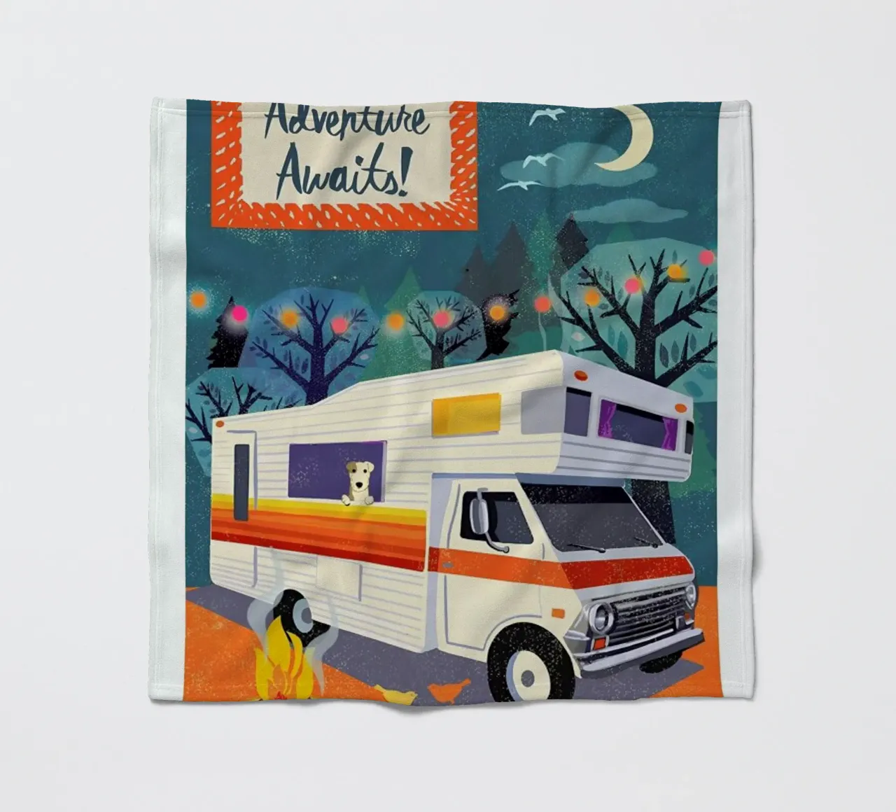 Adventure coperta in pile da Rocket68