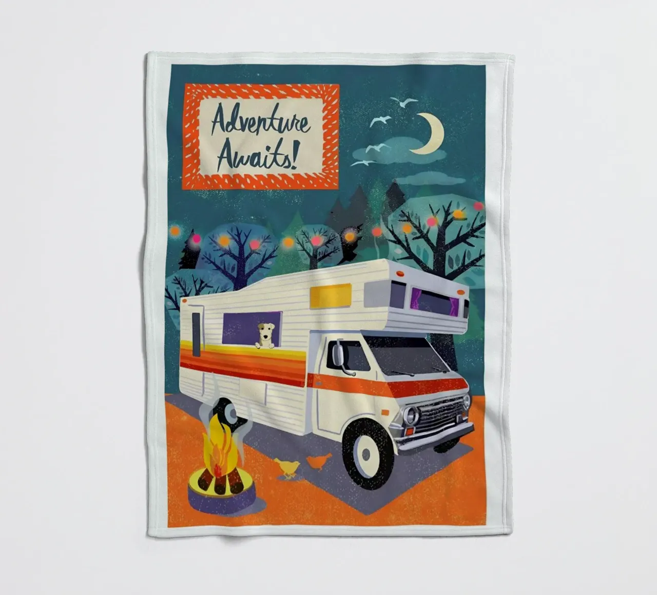 Adventure coperta in pile da Rocket68