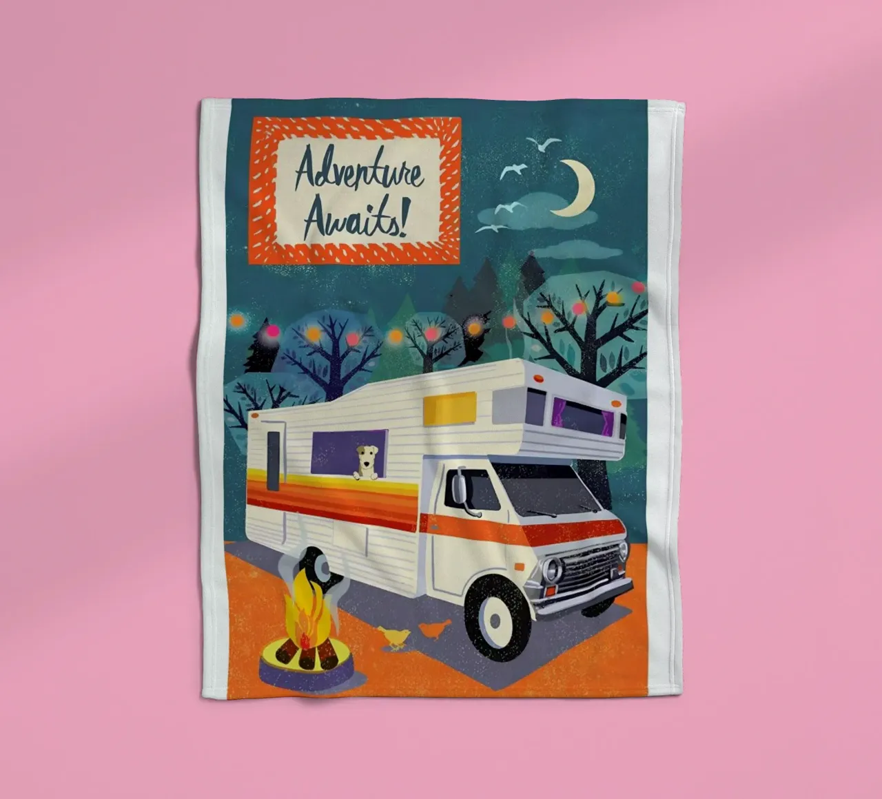 Adventure coperta in pile da Rocket68