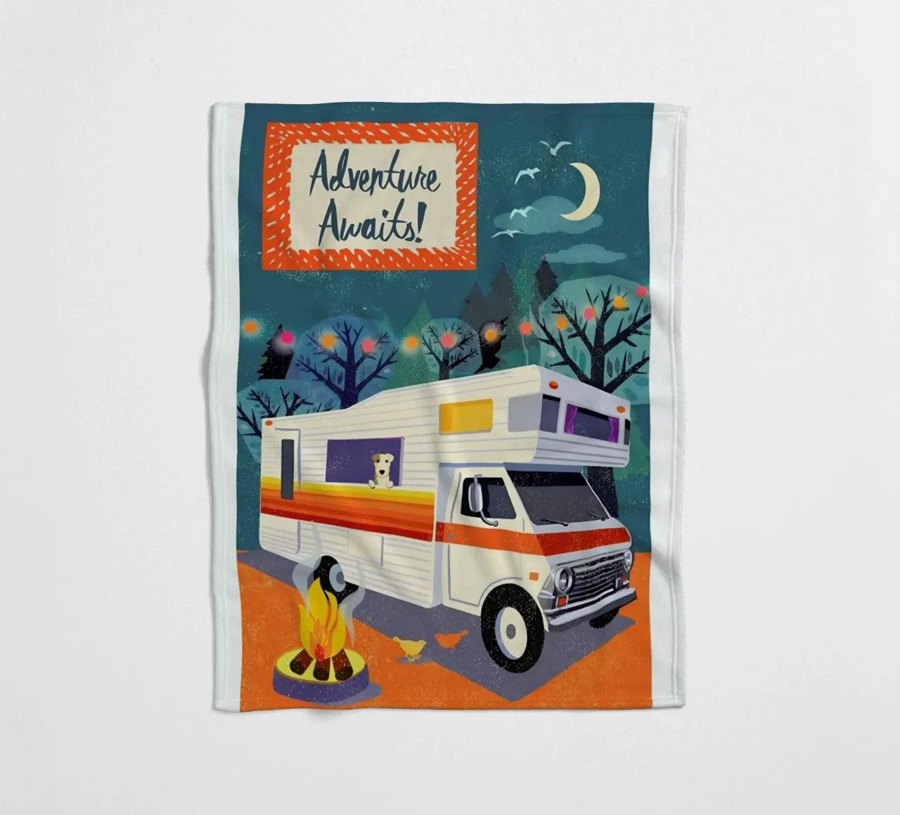 Adventure coperta in pile da Rocket68