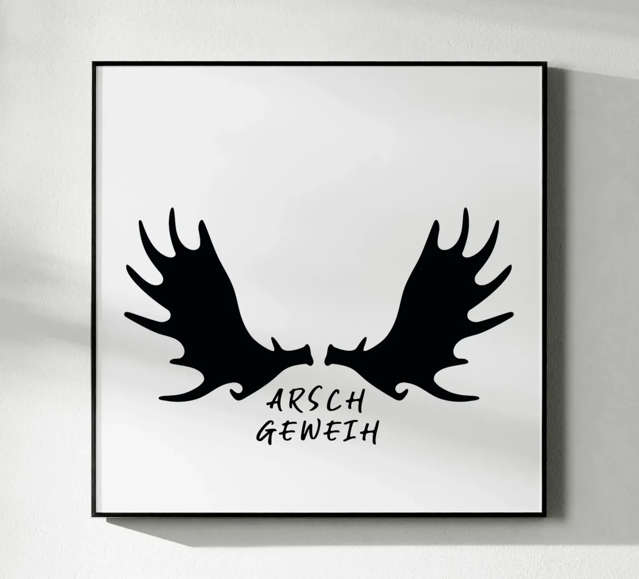 ARSCHGEWEIH plexiglass da Vintage Van Gogh