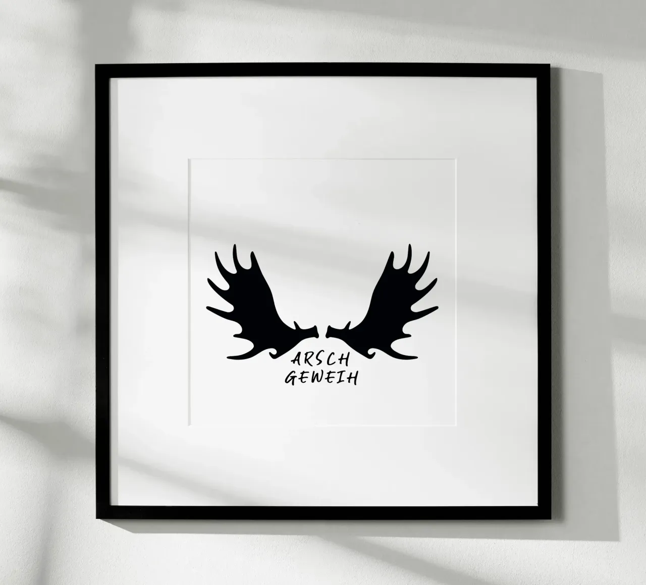 ARSCHGEWEIH poster da Vintage Van Gogh