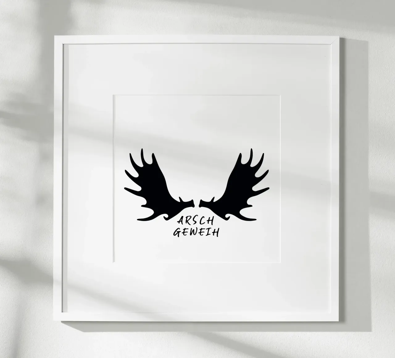 ARSCHGEWEIH poster da Vintage Van Gogh