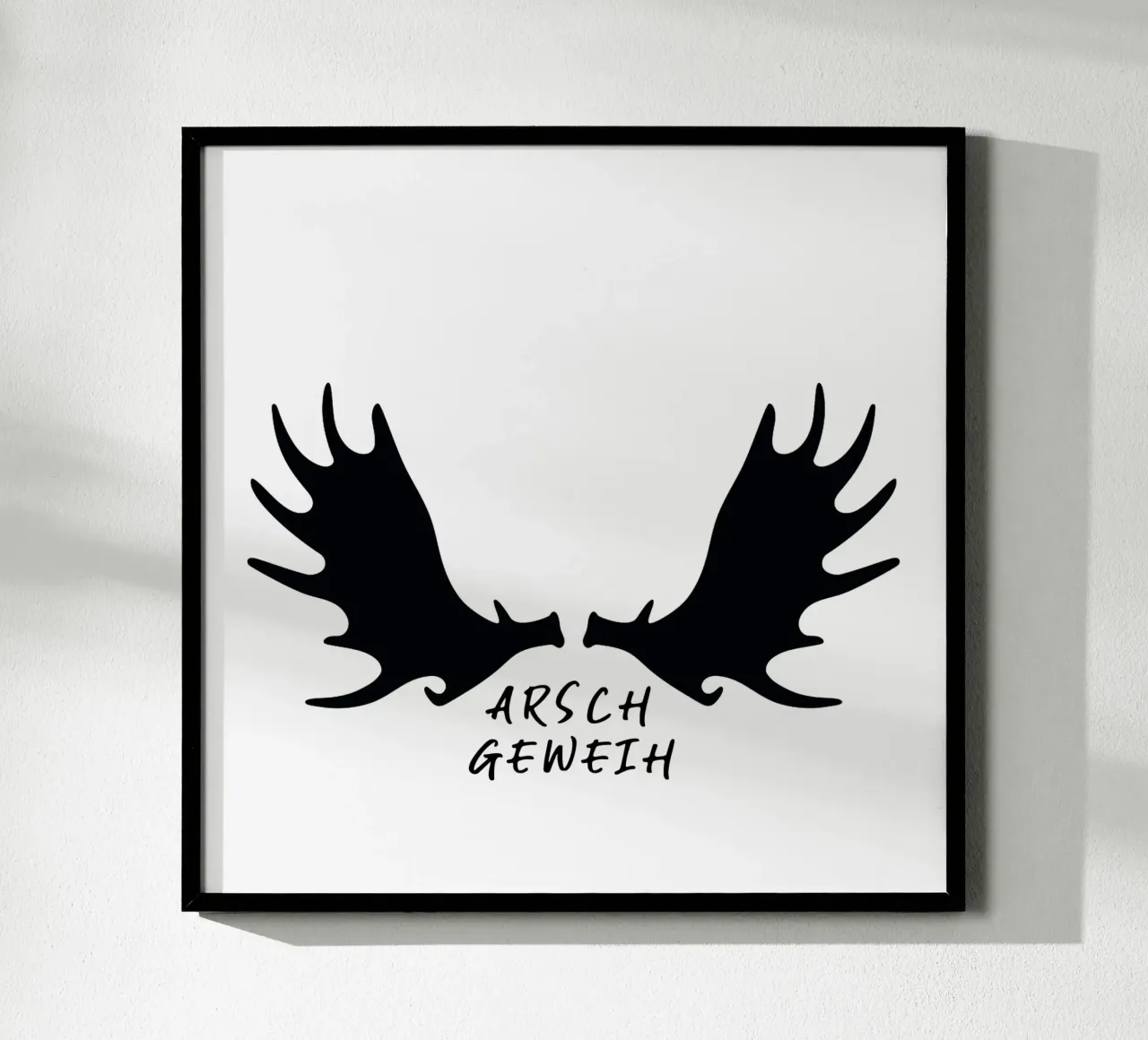 ARSCHGEWEIH poster da Vintage Van Gogh