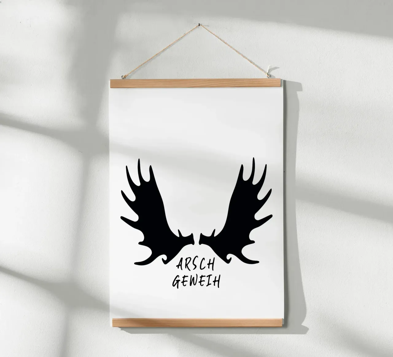 ARSCHGEWEIH poster da Vintage Van Gogh