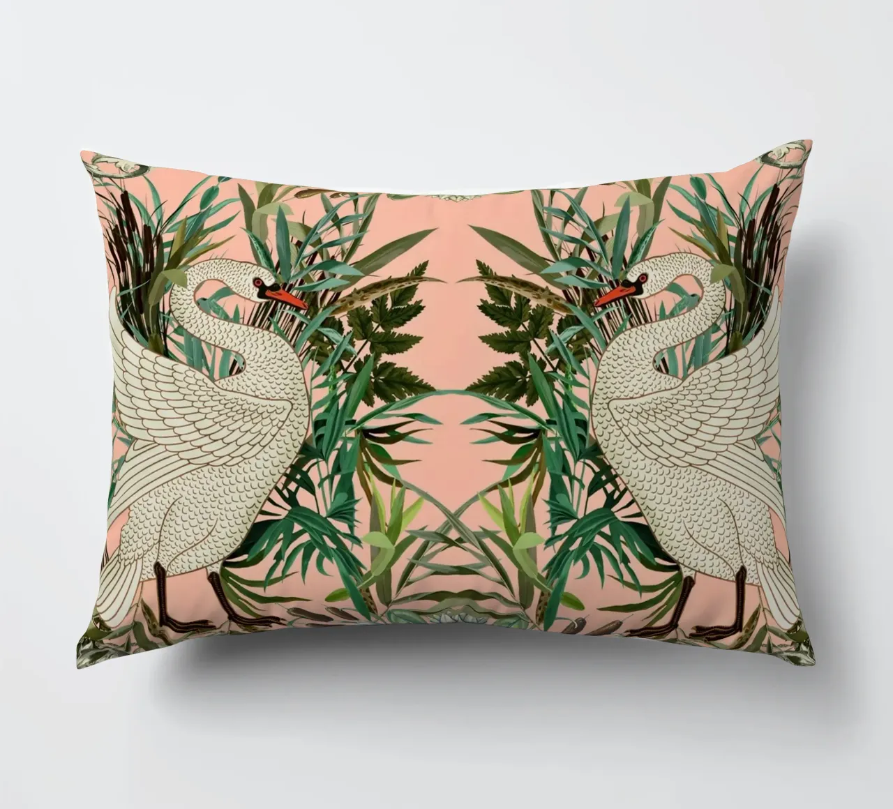 Romantic Swan cuscino da burcukorkmazyurek