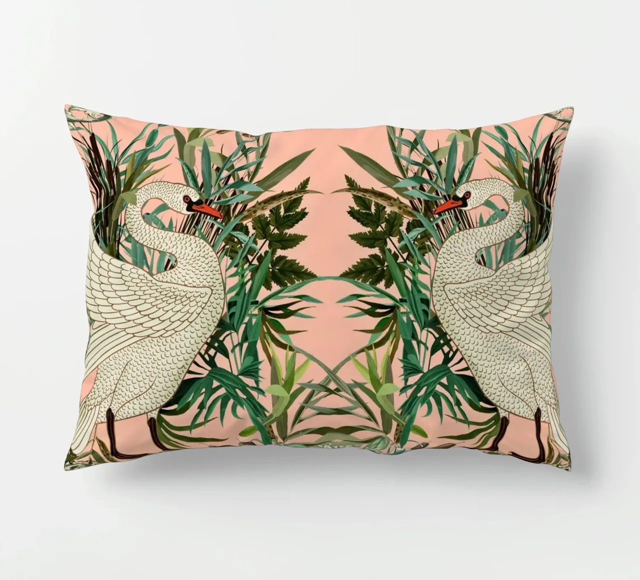 Romantic Swan cuscino da burcukorkmazyurek