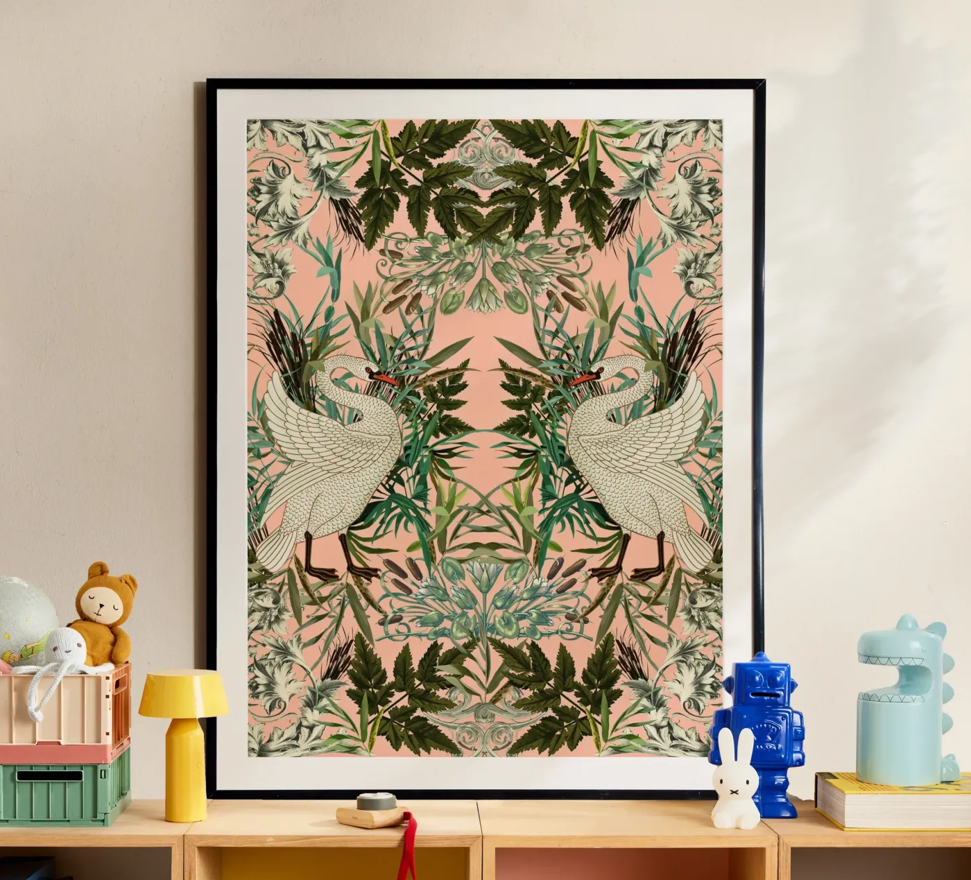 Romantic Swan poster da burcukorkmazyurek