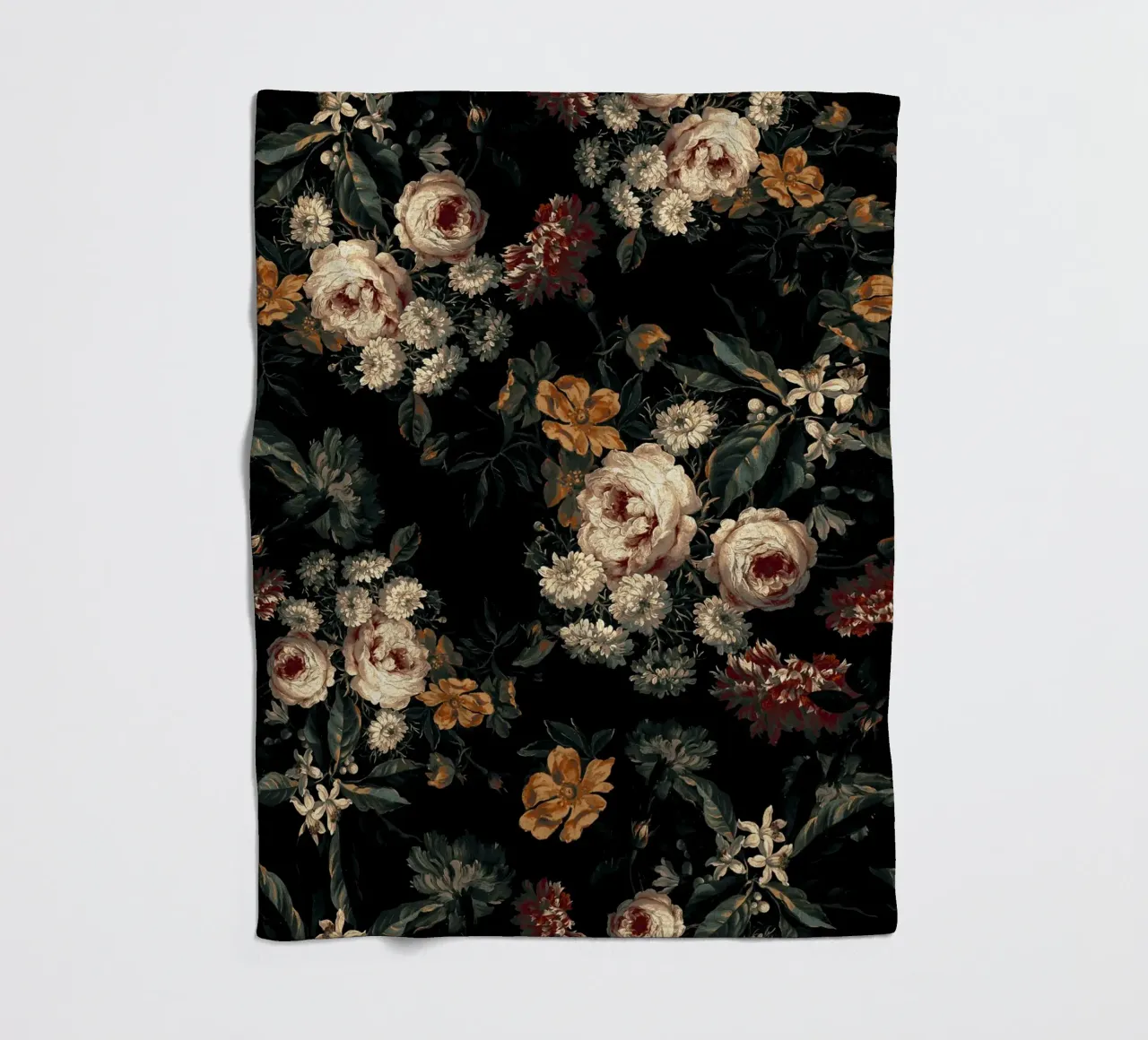Midnight Garden XIV coperta in pile da burcukorkmazyurek