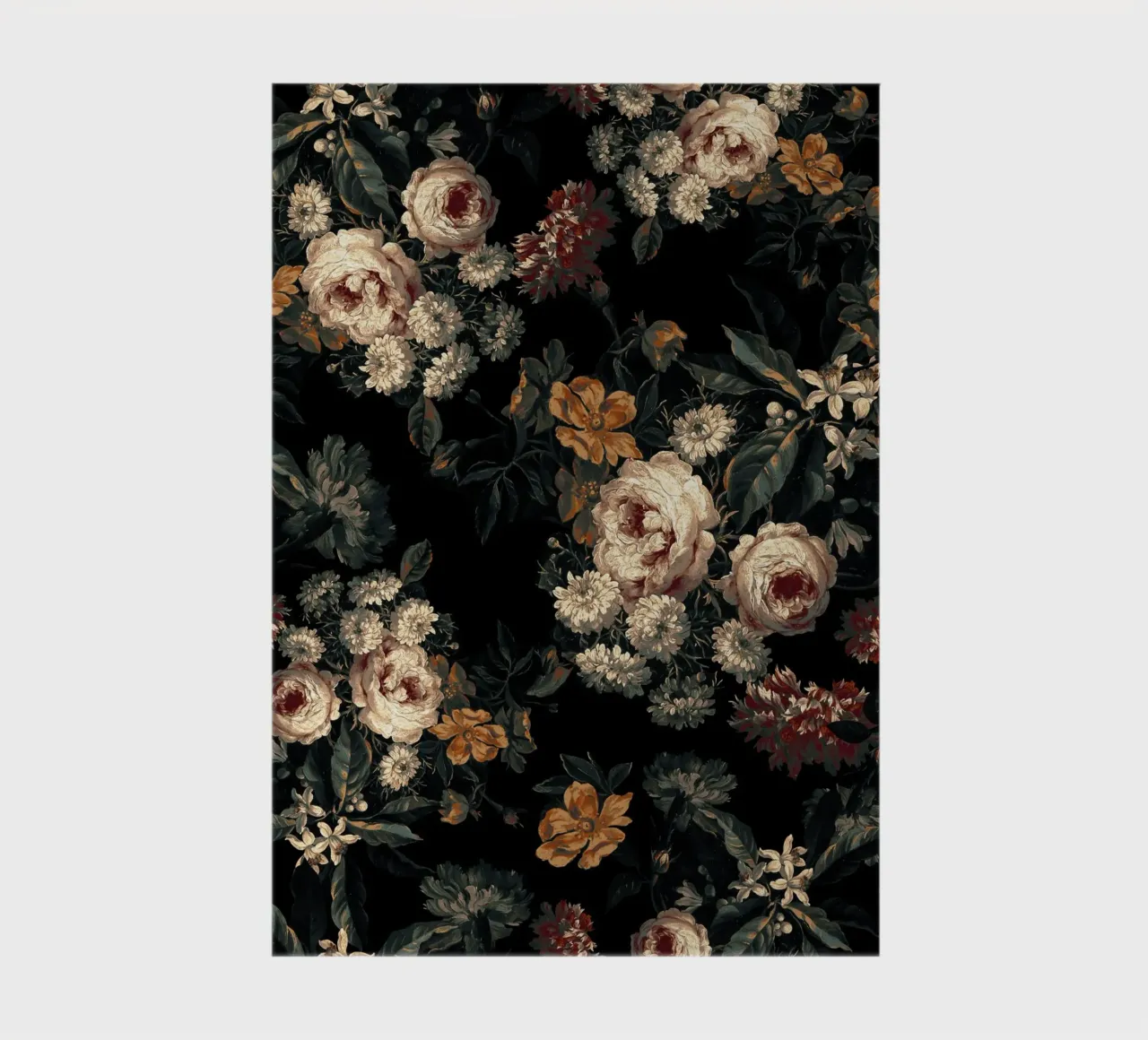 Midnight Garden XIV notebook by burcukorkmazyurek