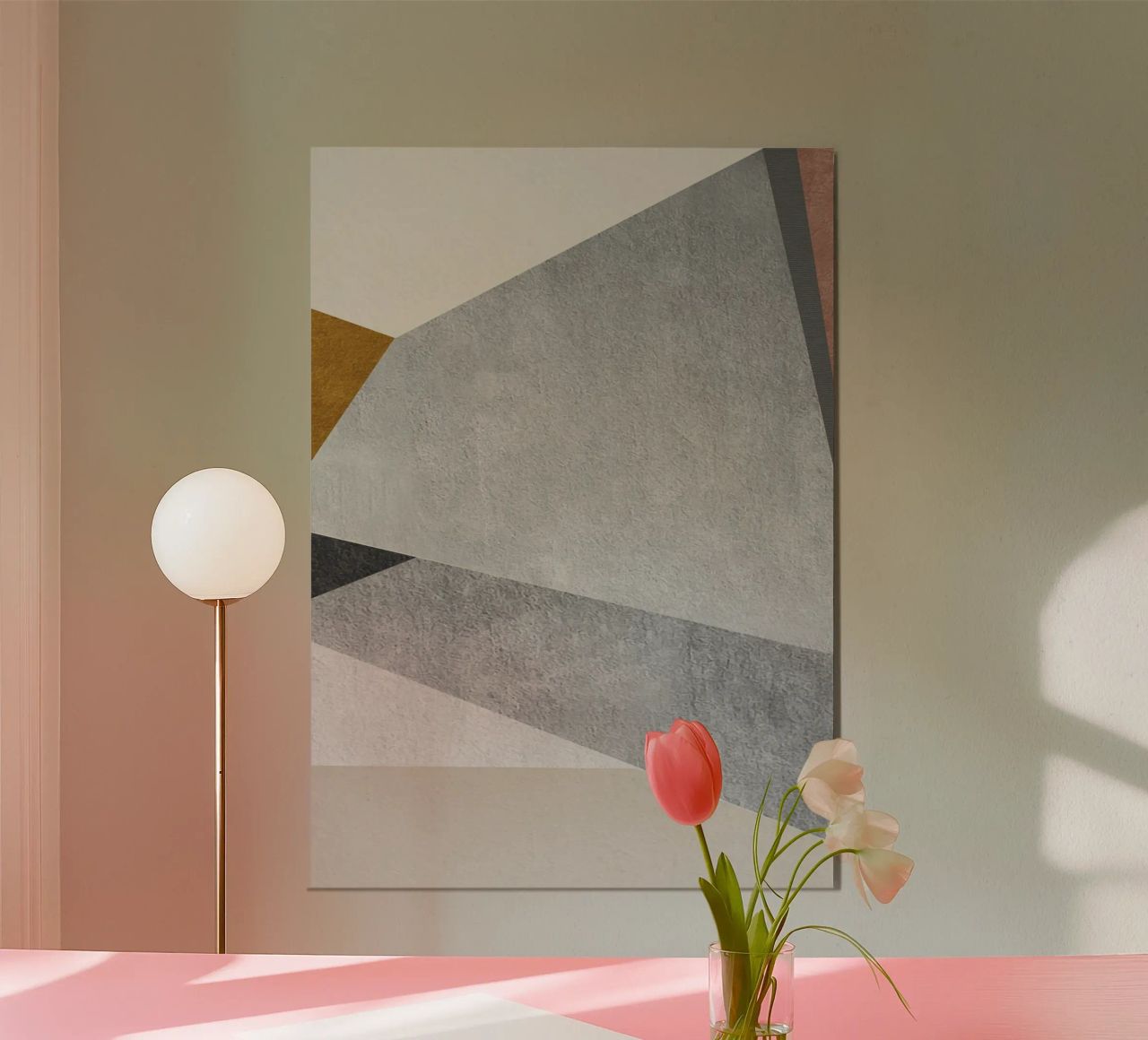 geometric art 1 aluminio dibond de vintageshop