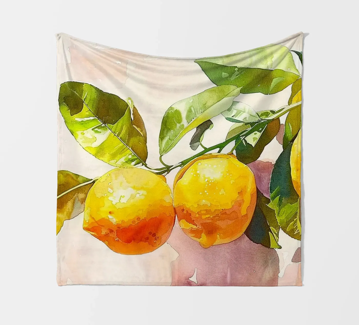 Lemons Fleecedecke von Hey Vincent