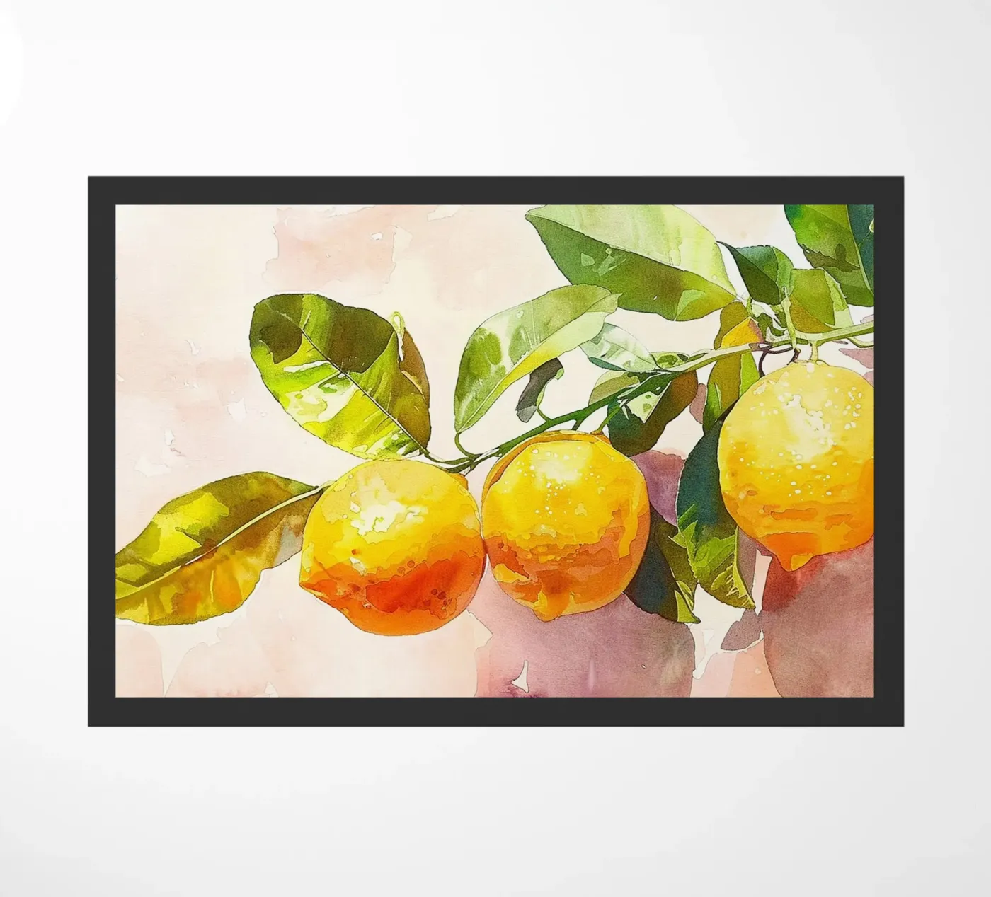 Lemons deurmat van Hey Vincent