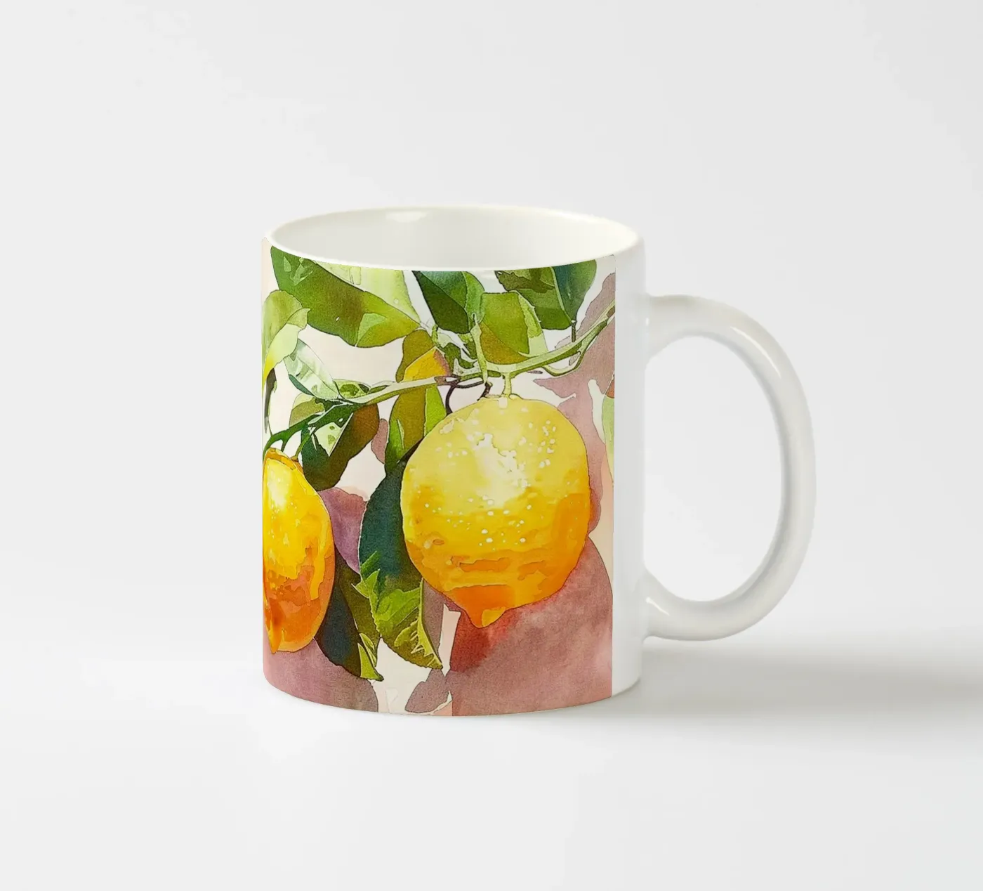 Lemons ceramic mug by Hey Vincent