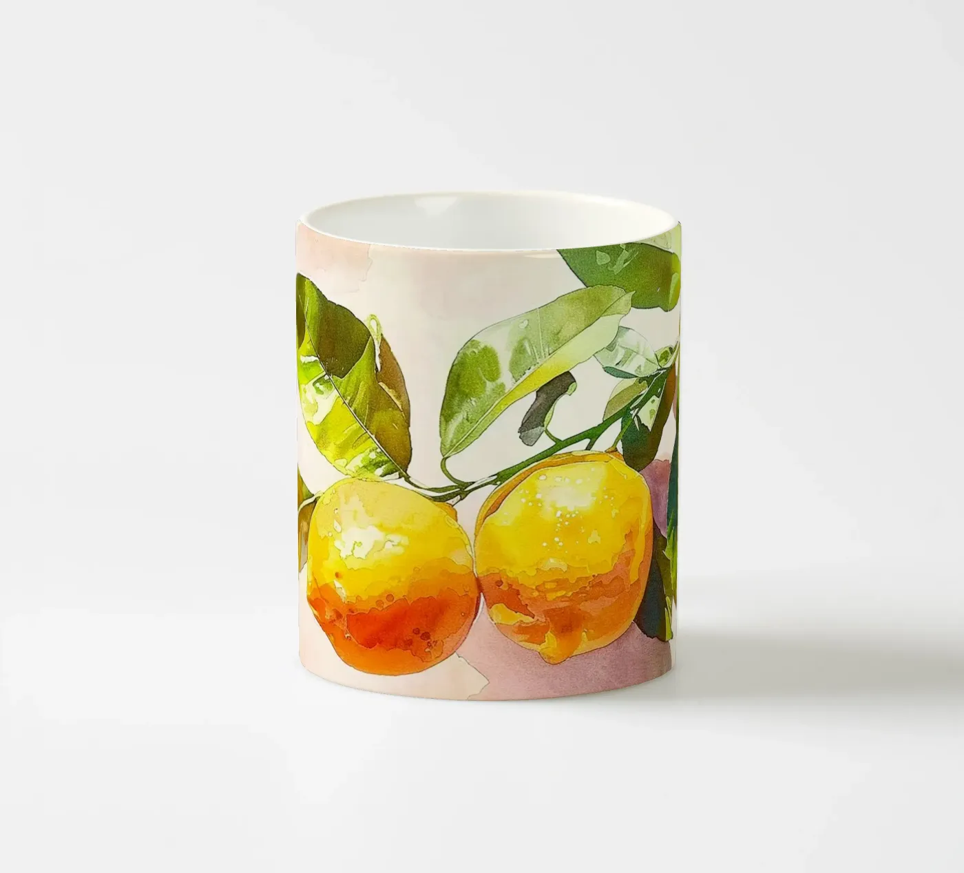 Lemons ceramic mug by Hey Vincent