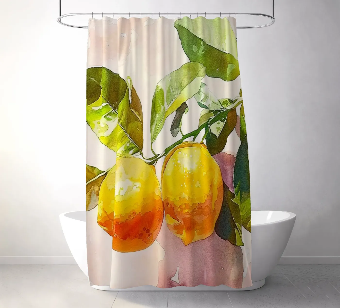 Lemons Duschvorhang von Hey Vincent