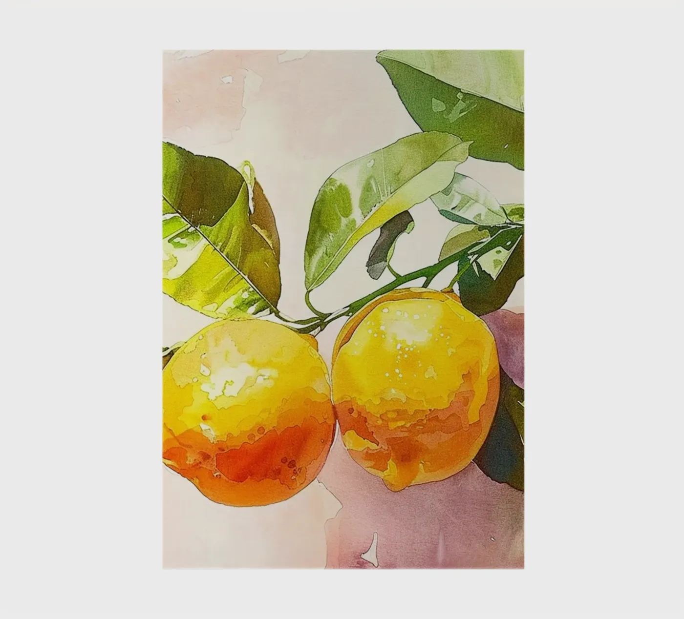 Lemons notebook by Lena Rudman