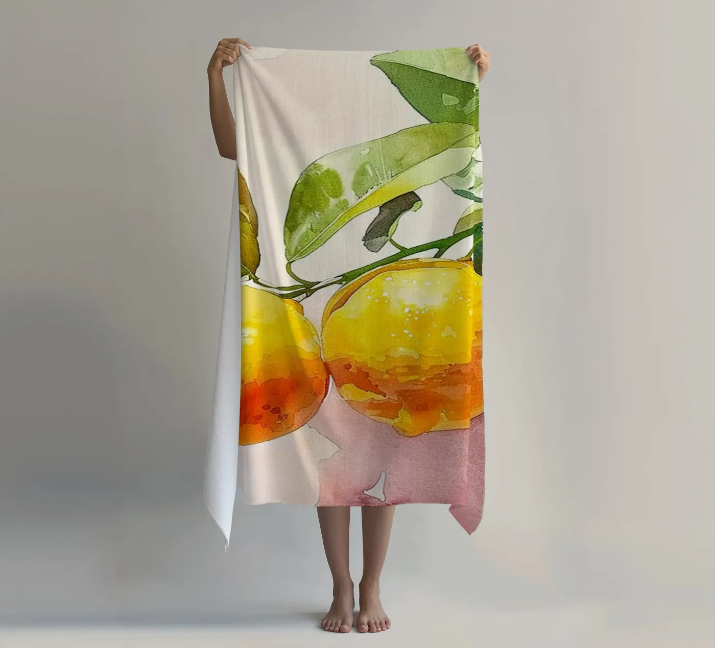 Lemons strandhanddoek van Hey Vincent