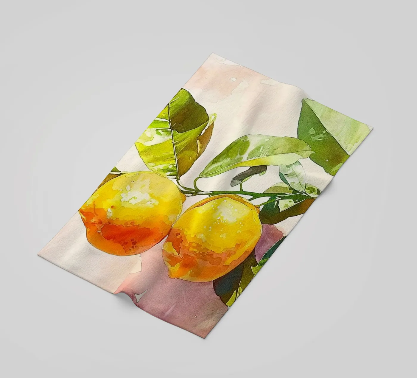 Lemons strandhanddoek van Hey Vincent