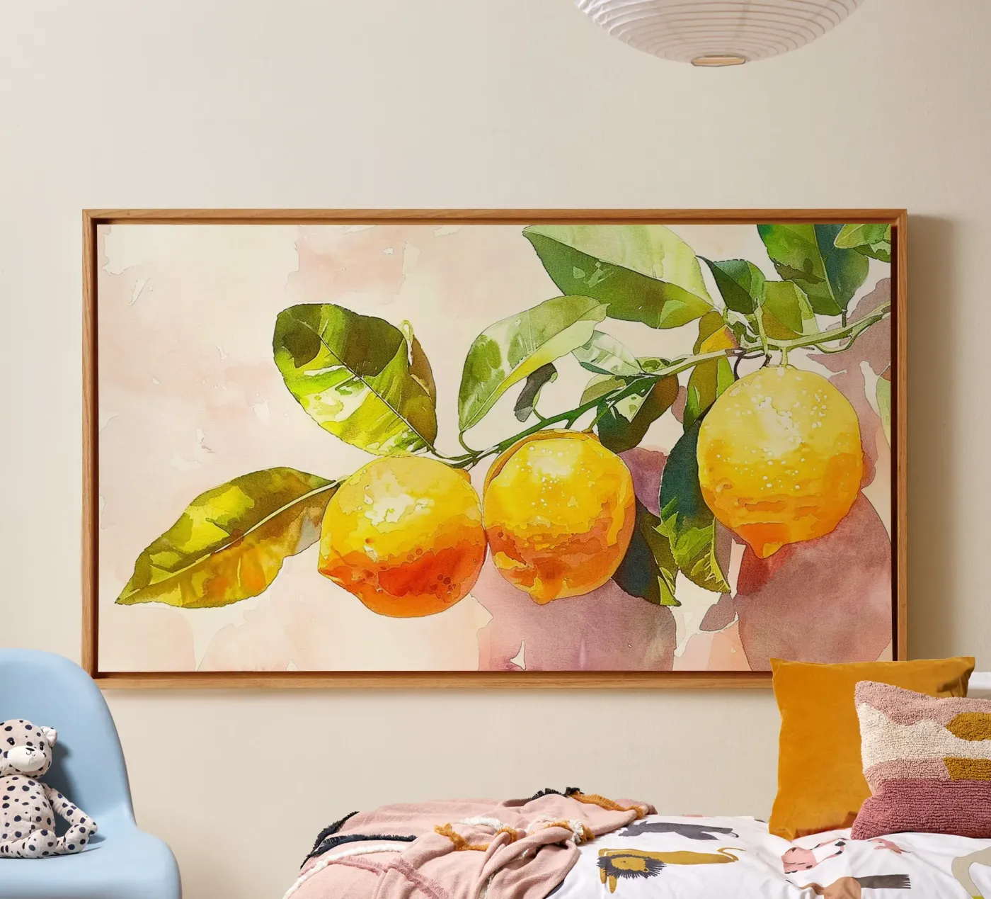 Lemons canvas by Hey Vincent