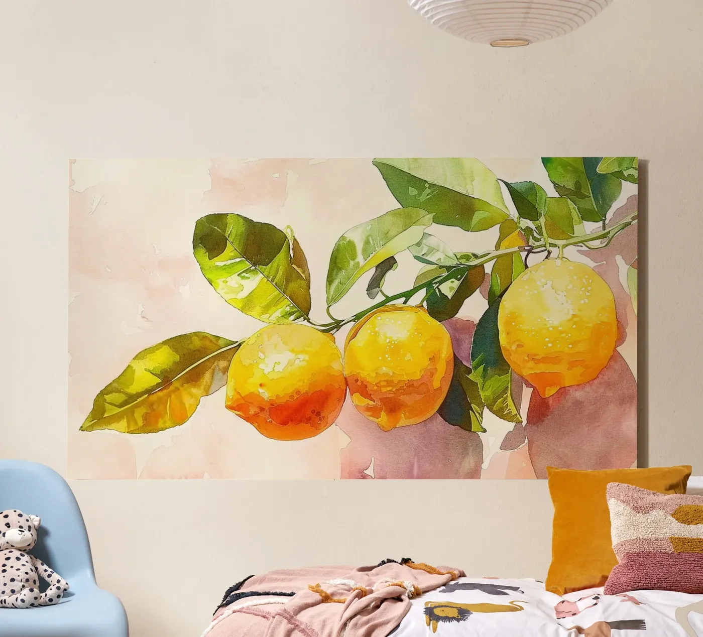 Lemons canvas by Hey Vincent