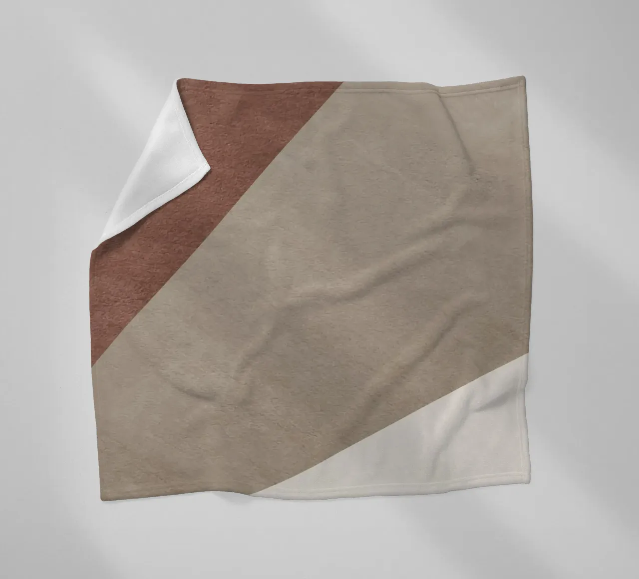 geometric art 2 coperta in pile da vintageshop