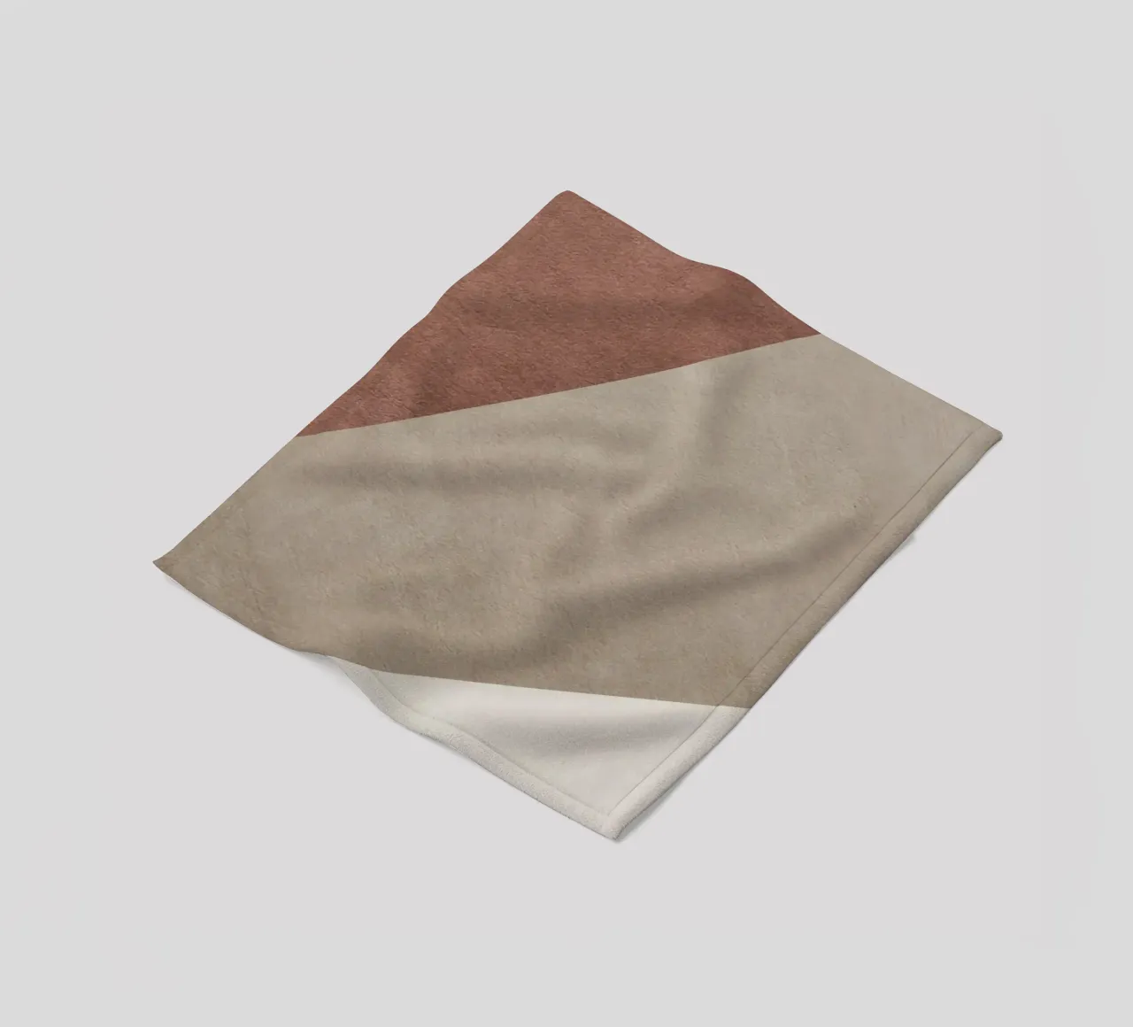 geometric art 2 coperta in pile da vintageshop