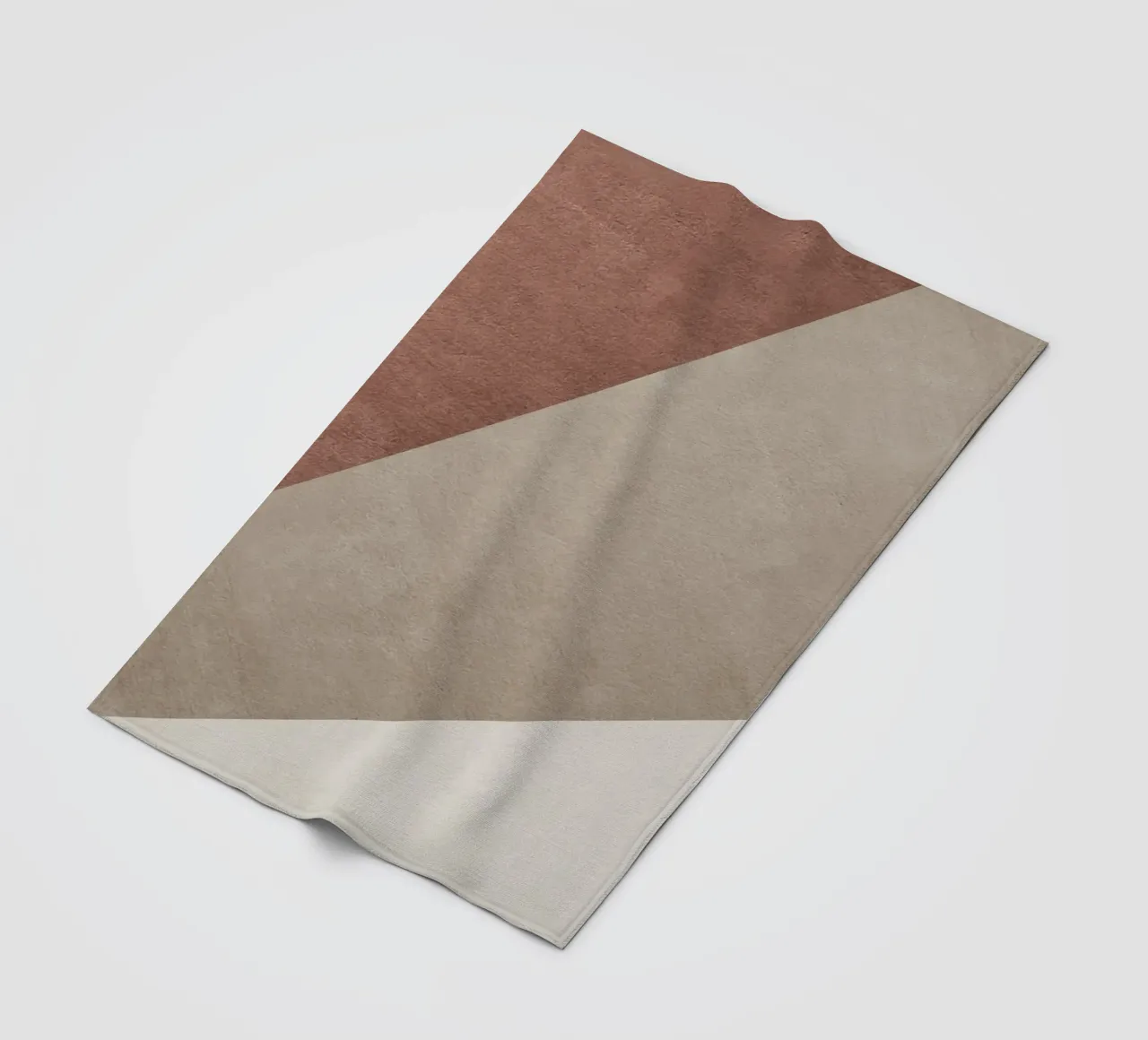 geometric art 2 coperta in pile da vintageshop
