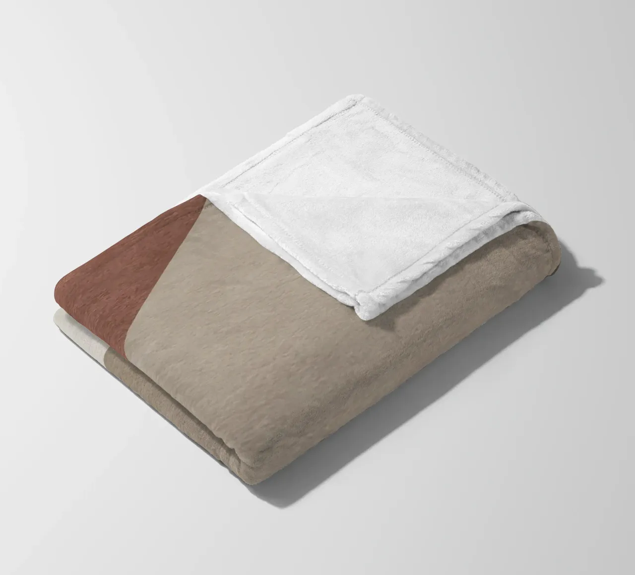 geometric art 2 coperta in pile da vintageshop