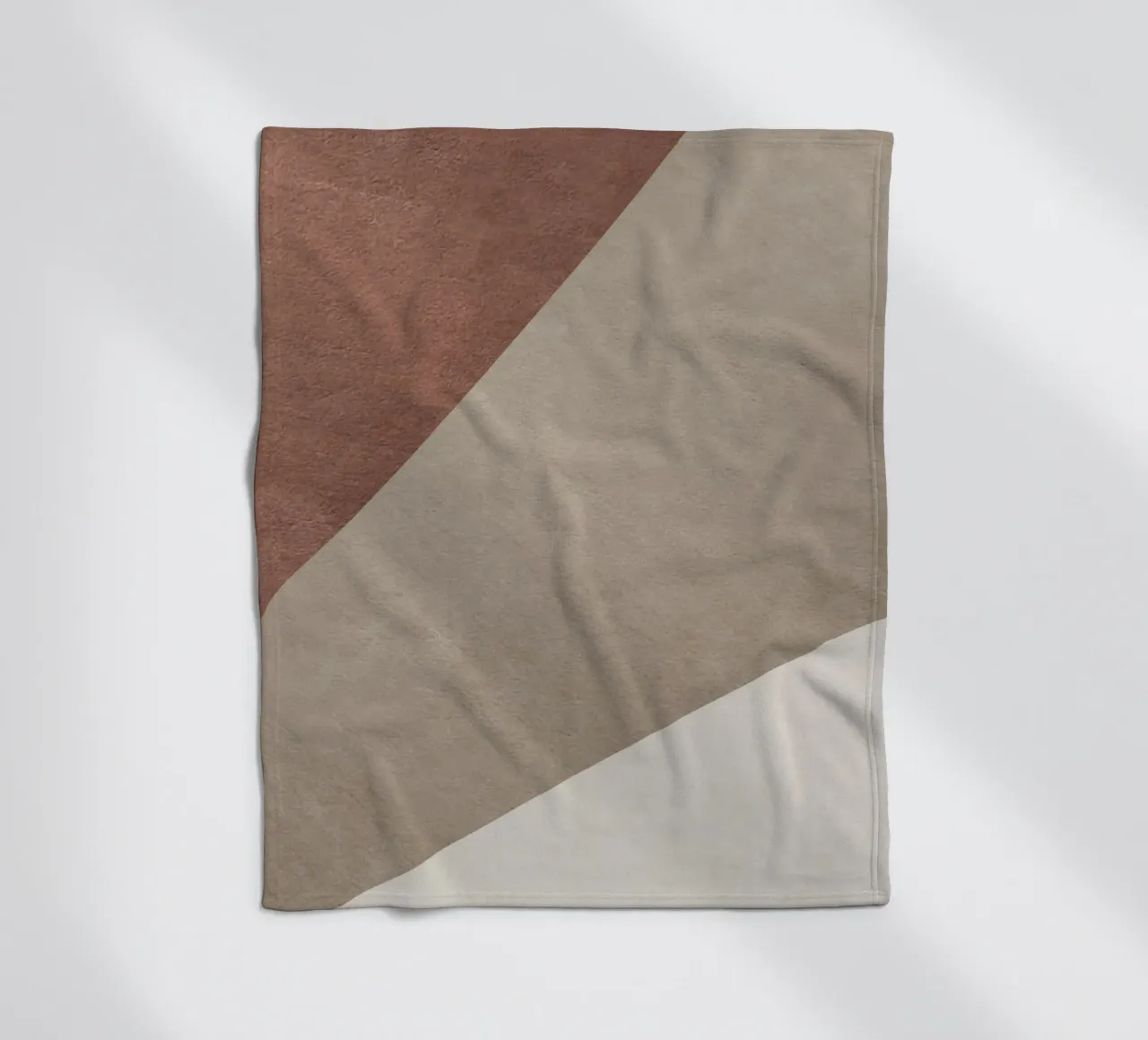 geometric art 2 coperta in pile da vintageshop