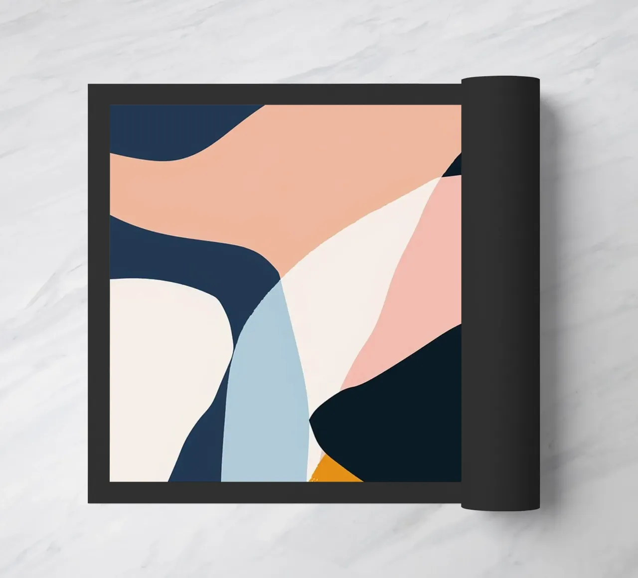 Geometric Abstraction Fußmatte von Hey Vincent