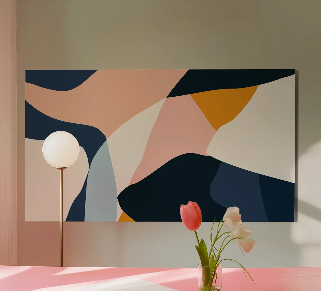 Geometric Abstraction alluminio dibond da Hey Vincent