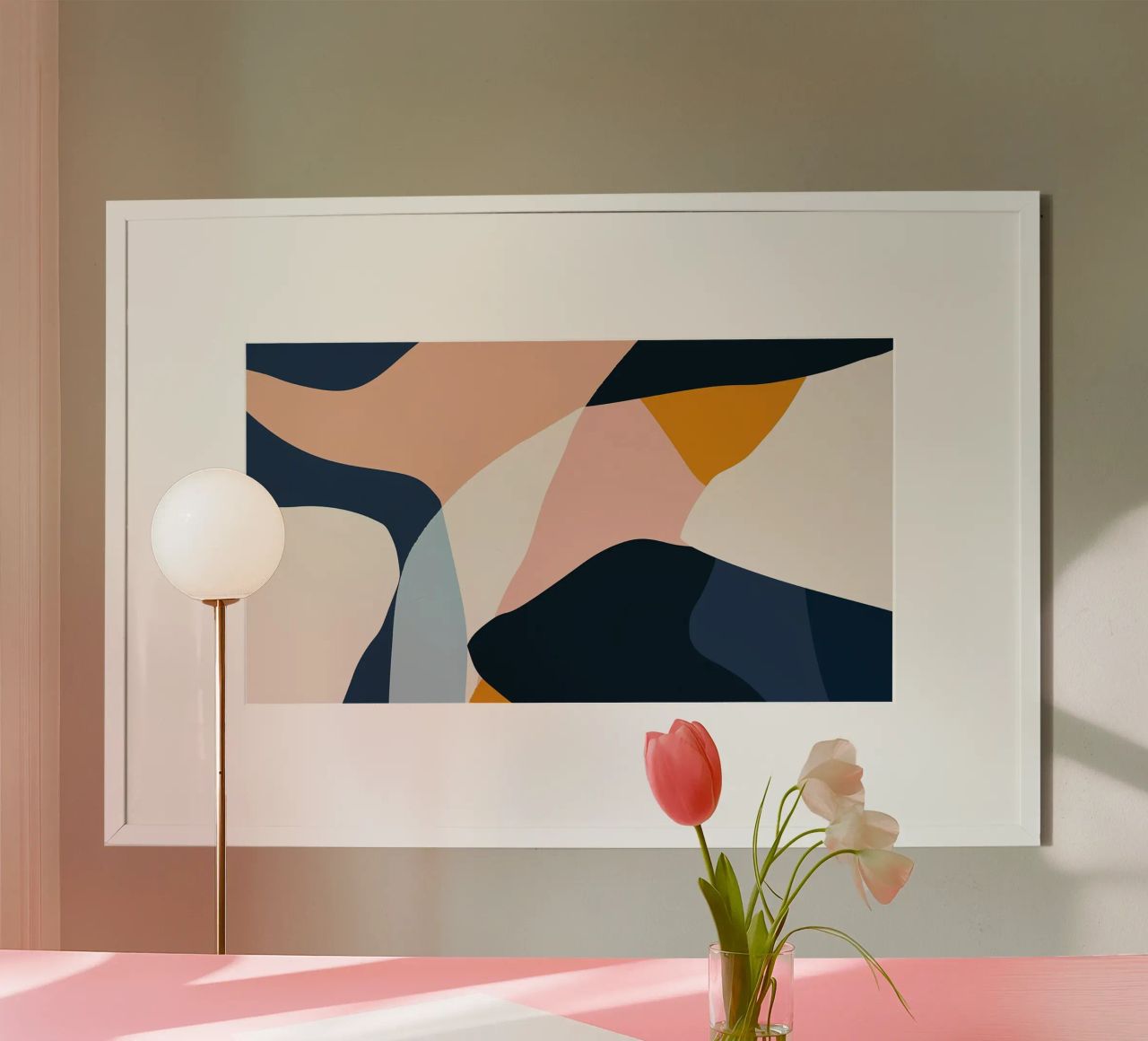 Geometric Abstraction carta hahnemühle da Hey Vincent