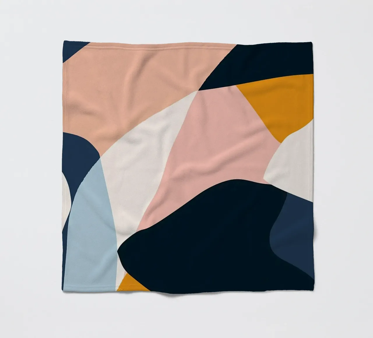 Geometric Abstraction manta de franela de Hey Vincent