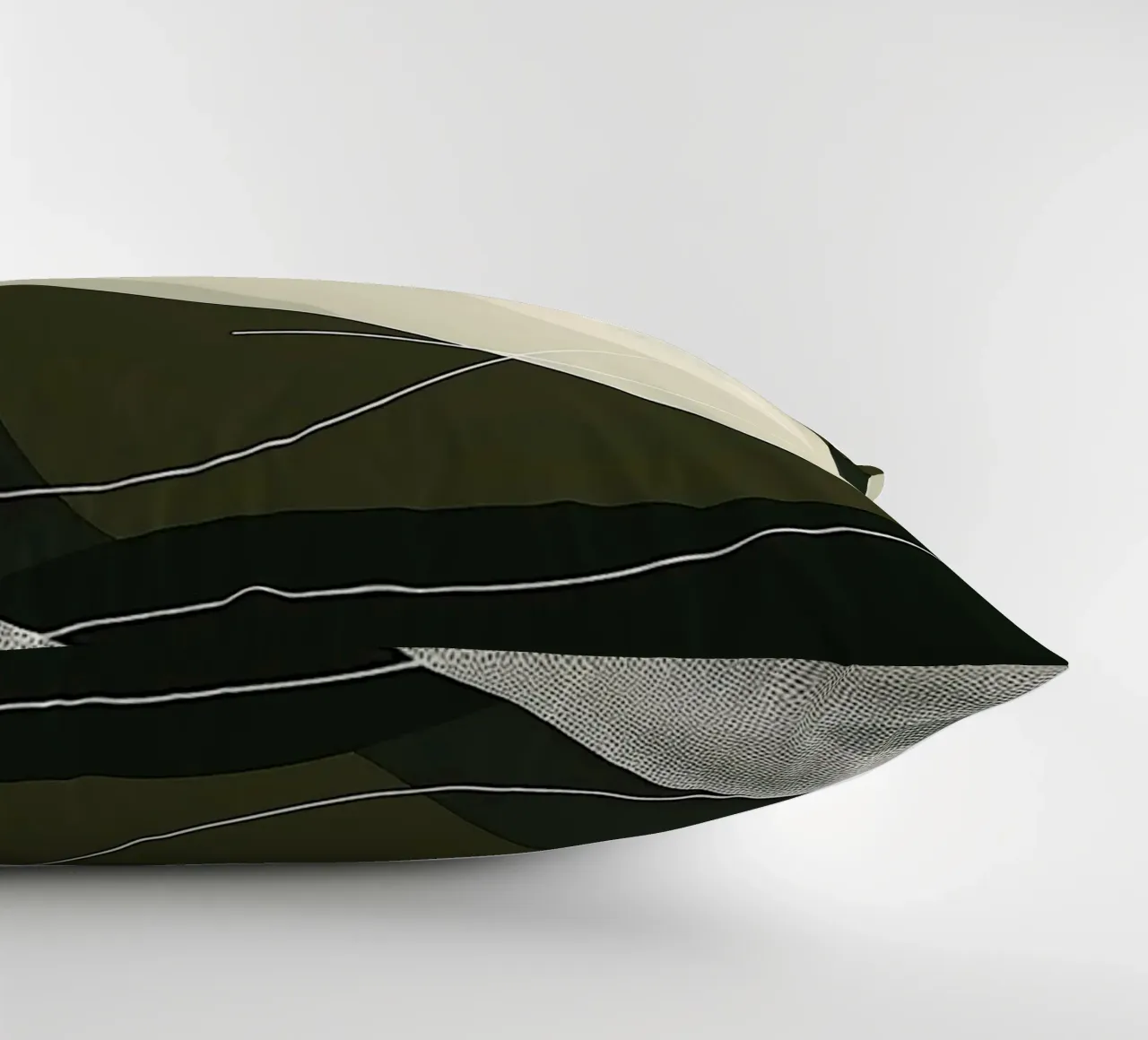 Green Abstraction cuscino da Hey Vincent