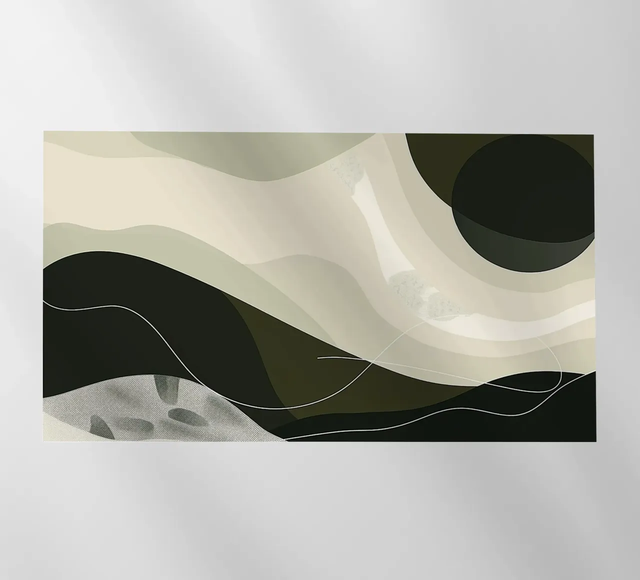 Green Abstraction pellicola backlit da Hey Vincent