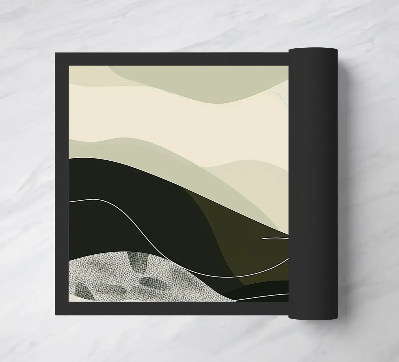 Green Abstraction zerbino da Hey Vincent