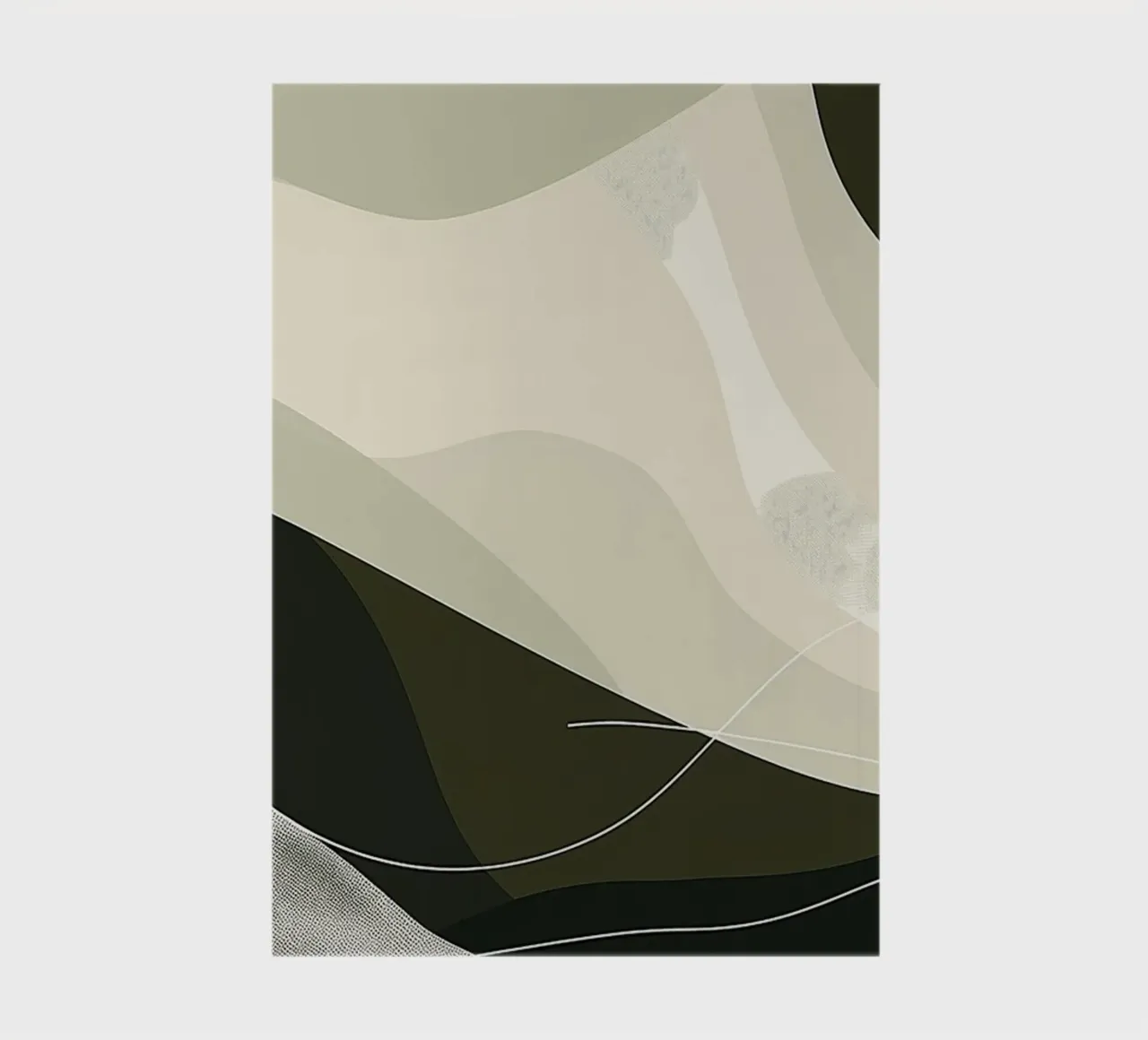 Green Abstraction notebook by Hey Vincent