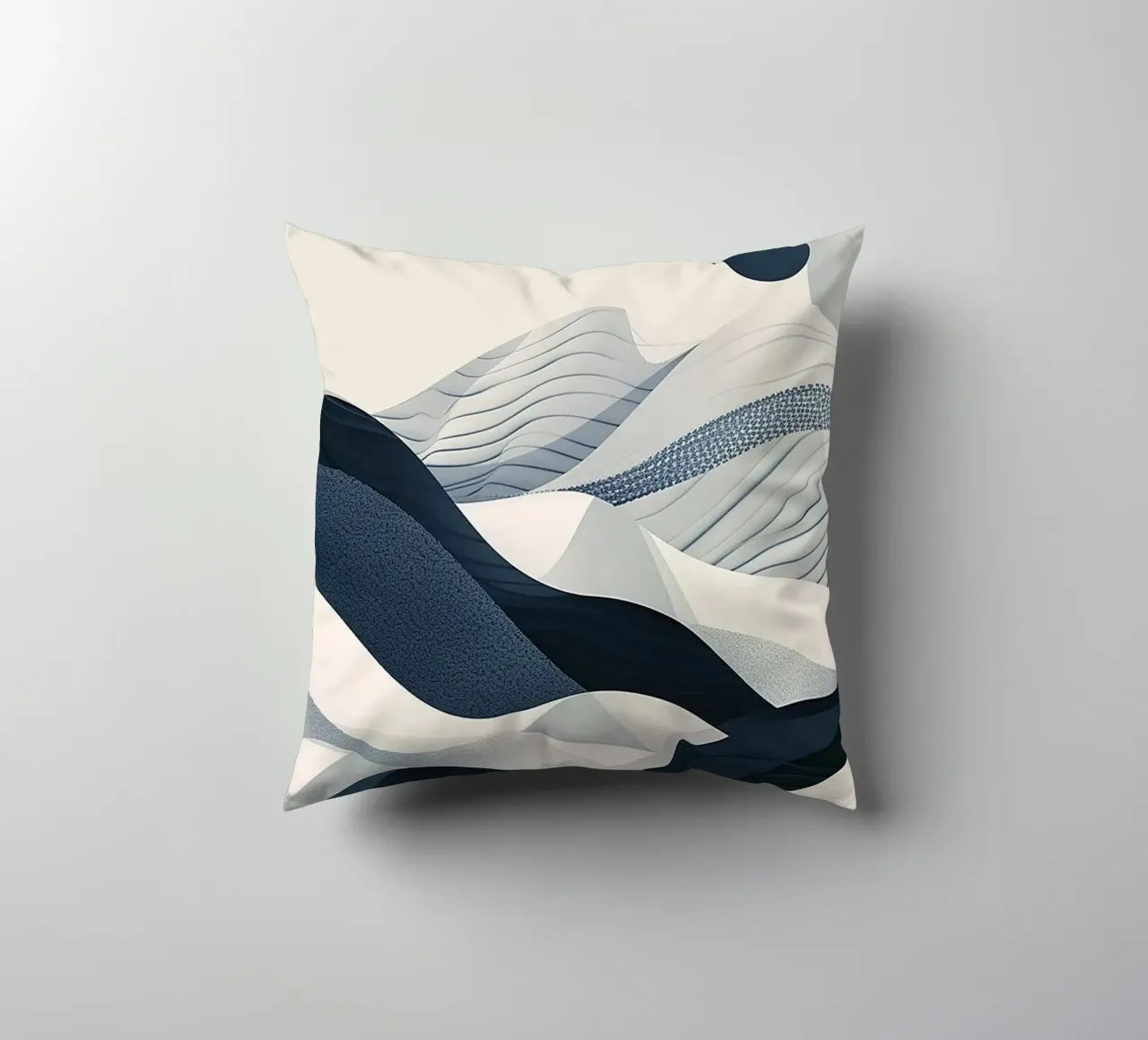 Blue Abstraction cuscino da Hey Vincent